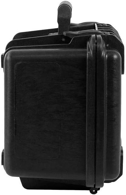 Monoprice Weatherproof/Shockproof Hard Case - Black Ip67 Level Dust and Water Protection Up to 1 Meter Depth
