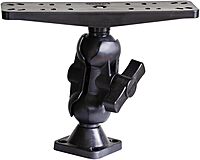 Scotty 173 2-1/4" Ball Mount with Fish Finder/Chart Plotter Plate