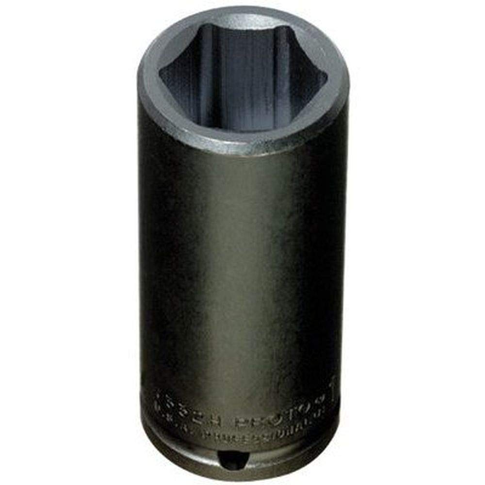 Stanley Proto J7336H 6 Point 1/2" Drive Impact Socket, 1-1/8"