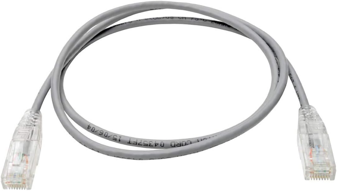 Tripp Lite Cat6 Gigabit Snagless Slim UTP RJ45 Patch Cable
