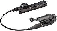 SureFire DS-SR07 Mil-Spec Waterproof Rear Dual Switch Assembly for Scoutlight WeaponLights with Click-On/Off Pushbutton and SR07 Remote Tape Switch