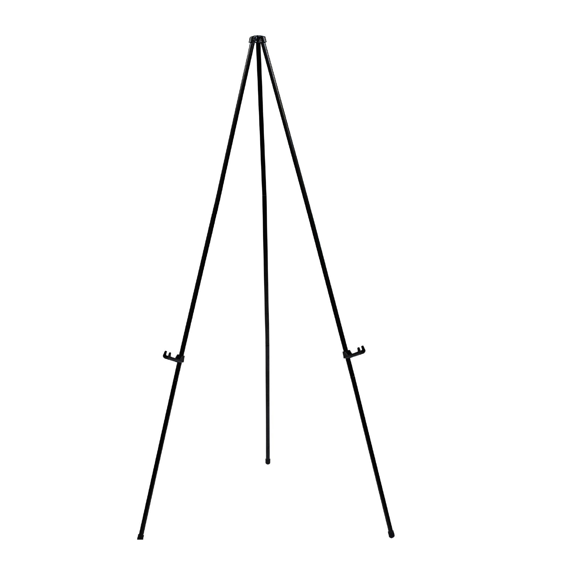 MASTERVISION Instant Display Easel, Steel, Black