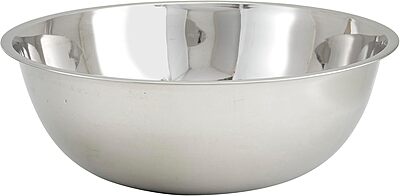 Winco 20 Quart Stainless Steel Mixing Bowl for Commercial Use