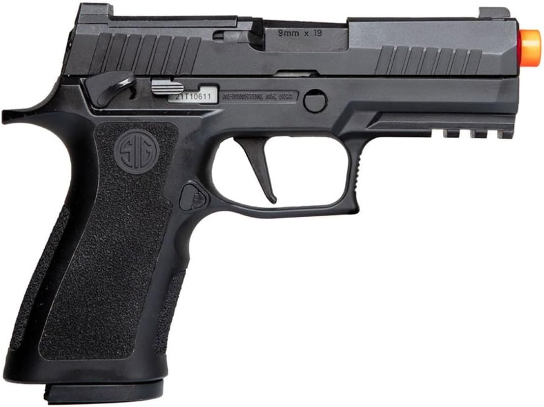 Sig Sauer Proforce P320 XCarry Semi-Auto Green Gas Airsoft Pistol with 21rd BB Mag | Full Blowback 6mm BB | Green Gas