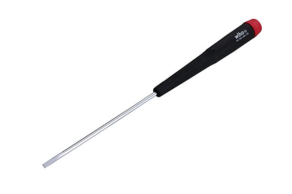 Wiha 26033 Slotted Screwdriver with Precision Handle, 3.0 x 100mm