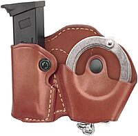 GOULD & GOODRICH Gold Line 821 Cuff Case/Mag Case Combo with Paddle