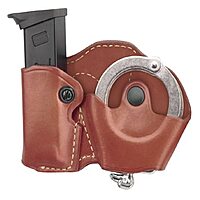 GOULD & GOODRICH Gold Line 821 Cuff Case/Mag Case Combo with Paddle