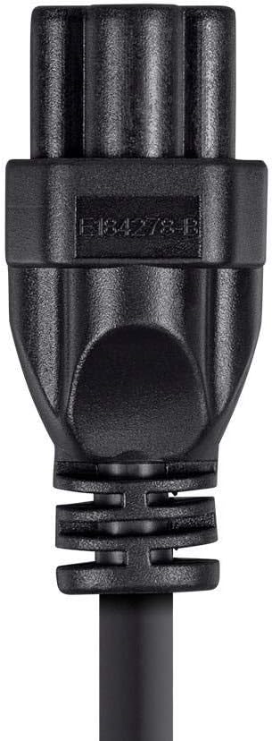 MONOPRICE Power Cord - NEMA 5-15P to IEC-320-C5, 18AWG SVT, 3-Prong