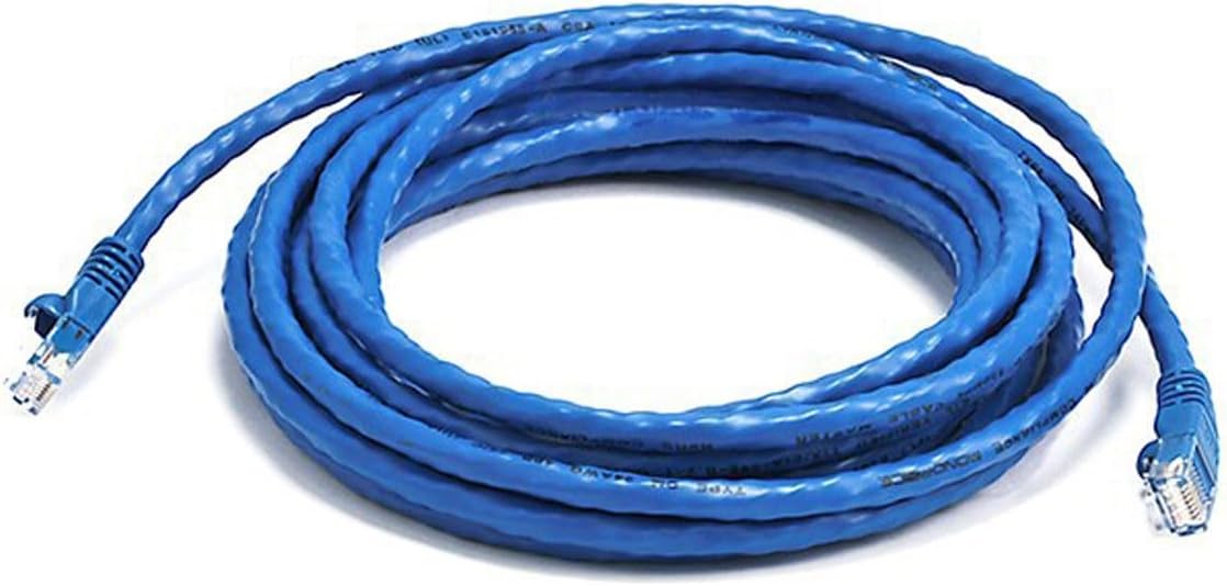 Monoprice Cat6 24AWG UTP Ethernet Patch Cable - Snagless RJ45, 550MHz, Pure Bare Copper