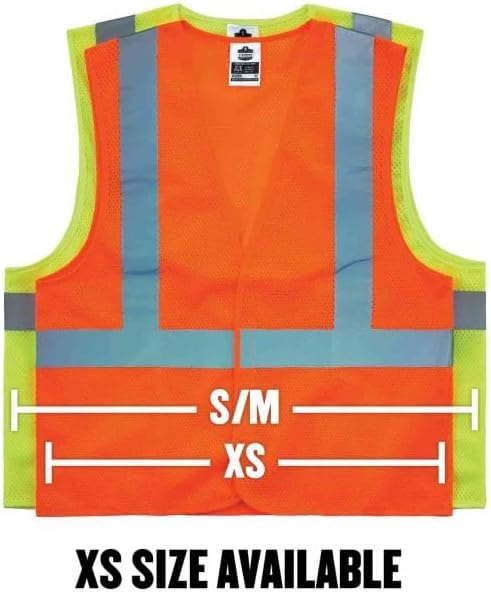 Ergodyne GloWear 8205HL Type R Class 2 Super Econo Mesh Safety Vest
