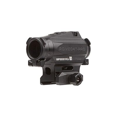SIG SAUER ROMEO4T-PRO 1x20mm Red Dot Sight - Quad Ballistic Circle Dot Reticle, 0.5 MOA