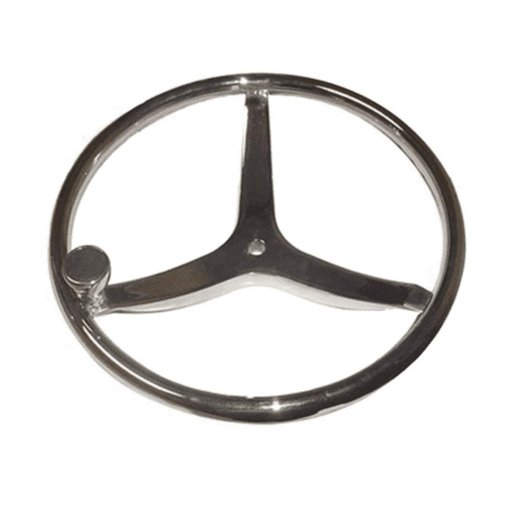 Uflex - V46 - 13.5" Stainless Steel Steering Wheel w/Speed Knob - No Wheel Nut