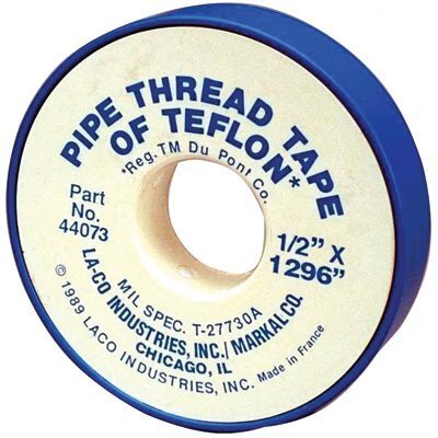 PTFE Pipe Thread Tapes - ma 1/2x260 pipe tape "ld" [Set of 10]