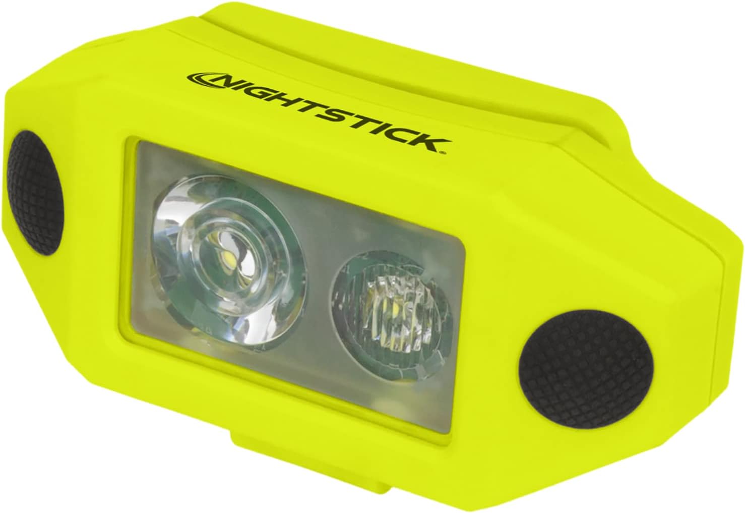 Nightstick XPP-5460GCX Intrinsically Safe Low-Profile Dual-Light Headlamp withZero-Band Mount-3 AAA-Green-UL913 / ATEX