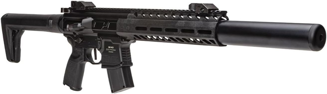 Sig Sauer MCX Gen 2 .177 Caliber 30rd CO2-Powered Semi-Auto Pellet Air Rifle | Accurate High-Performance Airgun for Shooting