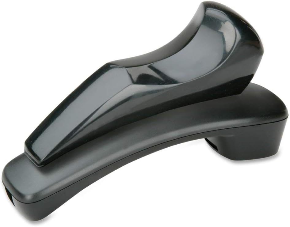 AbilityOne® - NSN5926295 - Telephone Shoulder Rest - Angular Shape - Black 2" W x 2-1/2" H x 6-1/2" L
