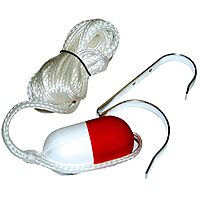 Taylor Made 375 Ring Buoy Holder with 30-Feet White Heaving Line