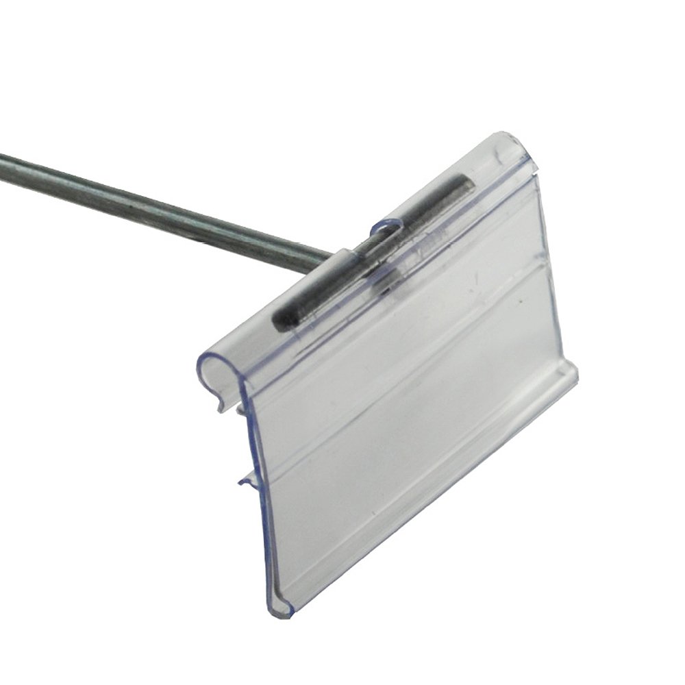 Azar 700840 1.25" x 2" Flip Scan Label Holder, 50 Pack