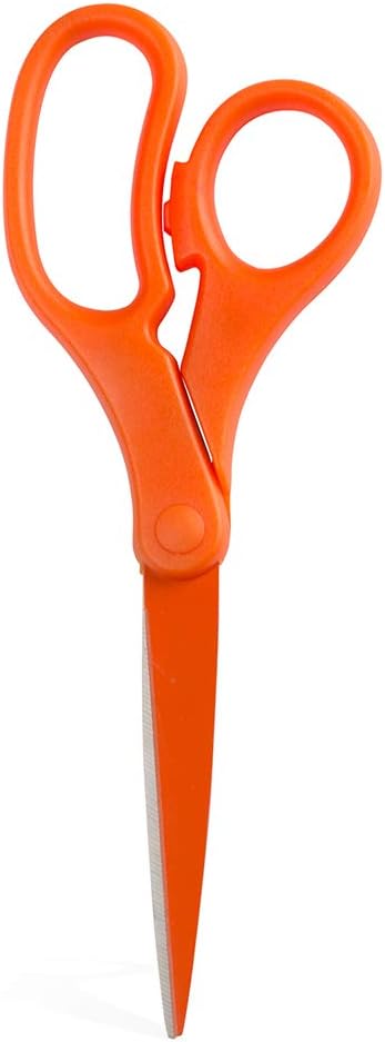 JAM PAPER Precision Scissors - 8 Inch Stainless Steel Blades