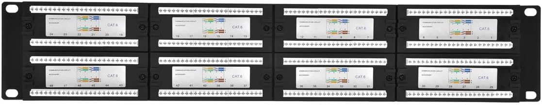 Monoprice Cat6 110-Type Patch Panel (568A/B Compatible)