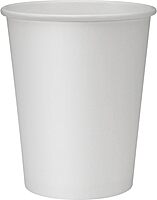 Genuine Joe GJO19045PK Polyurethane-Lined Single-Wall Disposable Hot Cup, 8-Ounce Capacity, White (Pack of 50)