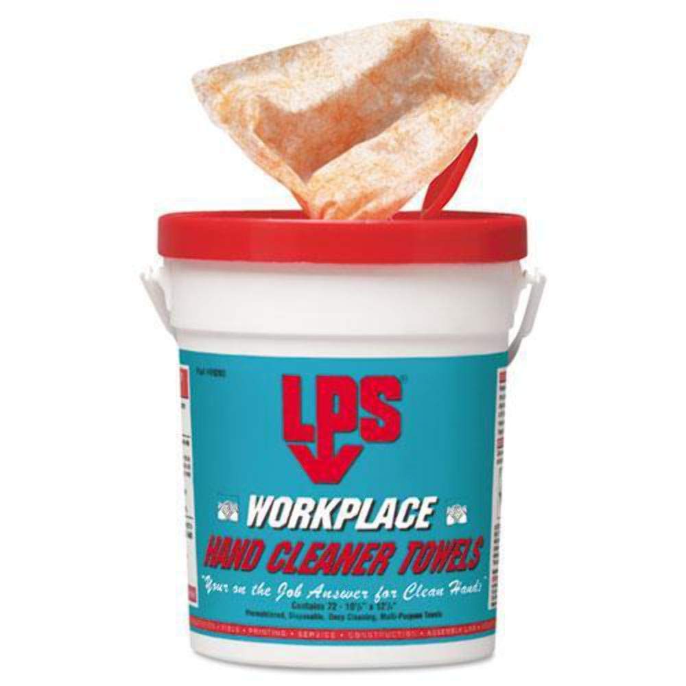 LPS WorkPlace Hand Cleaner Towels, 10-1/2 In.