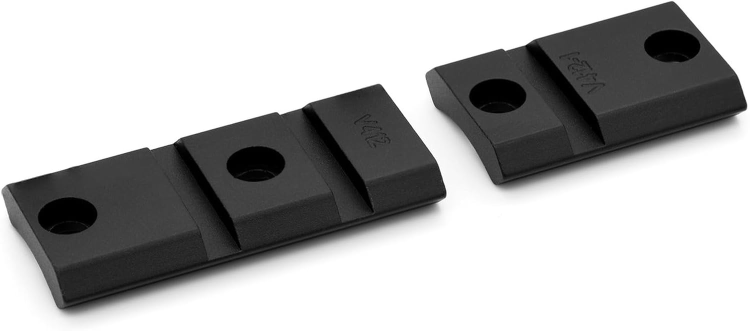 WARNE Vapor V412/412M Base Set, Two Piece Base Set, 8-40 Screws, Fits Savage 10/110