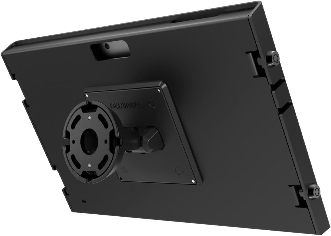 Compulocks Surface Pro 8-11 Apex Enclosure Bow Tilting Wall Mount Black