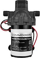 COMMODORE 3.0 GPM/12V 45 PSI Fresh/Raw Water Supply Pump