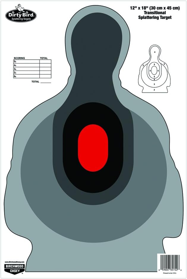 BIRCHWOOD CASEY Dirty Bird 12 x 18 Non-Adhesive Splattering Targets