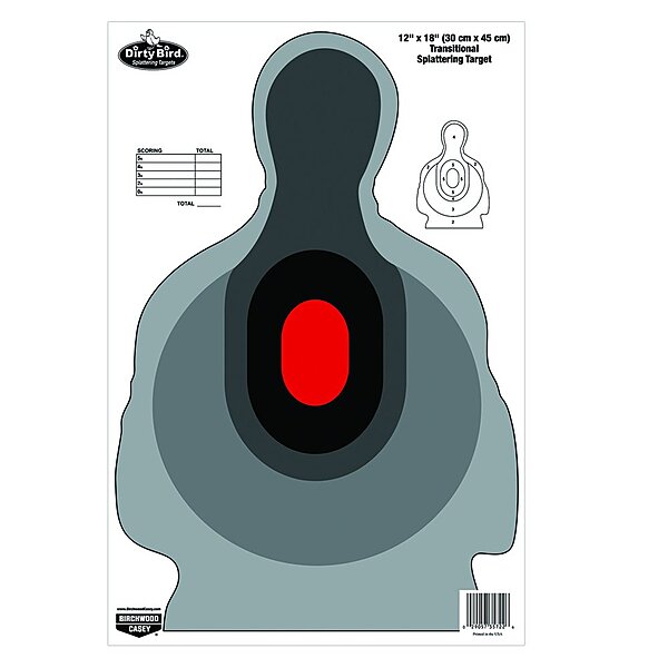 BIRCHWOOD CASEY Dirty Bird 12 x 18 Non-Adhesive Splattering Targets
