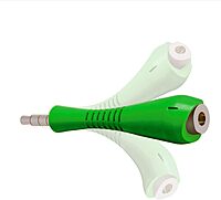 Avid Fishbone Flexible Breakaway TRRS Adapter - Green