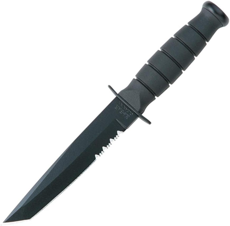 KA-BAR Clip Point Utility Knife with Hard Sheath