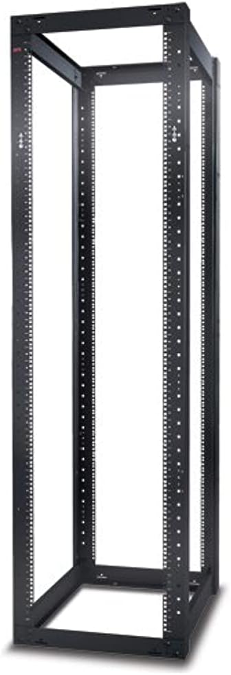 APC NetShelter 4 Post Open Frame Rack - Rack - black - 44U - for P/N: SUA5000RMI5U