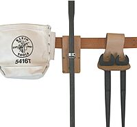 Klein Tools 5459SLVR Connecting Bar Holder with Lock Collar, Made in USA Holder Bar Holder & Lock Collar