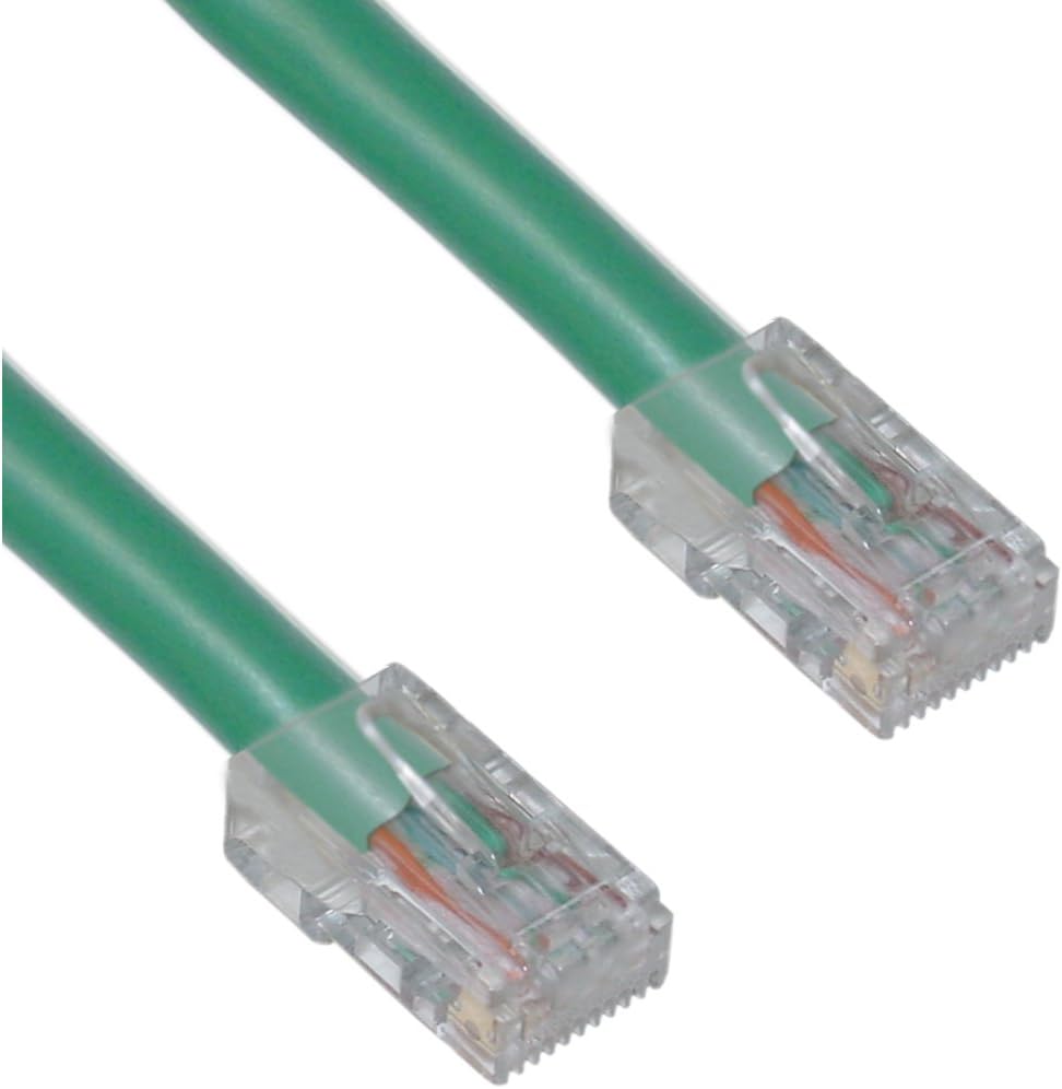 UNC Cat6 Patch Cable, 3 Ft Green - High-Performance Ethernet Patch Cable