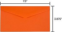 JAM Paper Booklet Invitation Envelopes, Gummed Seal, 30% Recycled