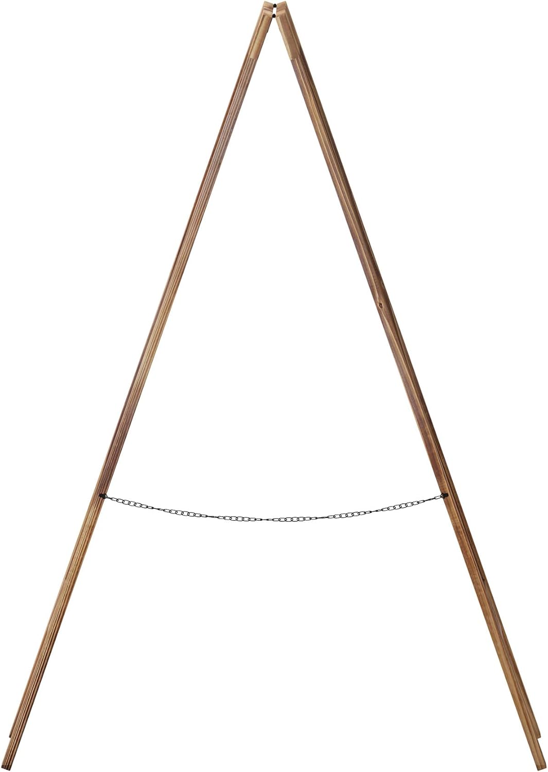 Flash Furniture Canterbury Magnetic Chalkboard Sign - Rustic Brown Wood Frame - 40" x 20"