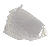 Honeywell North 80836A Peel-Away Window for Full Face Respirator (15/Pack)