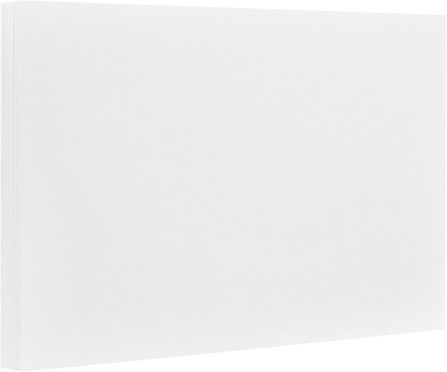 JAM PAPER Blank Flat Note Cards