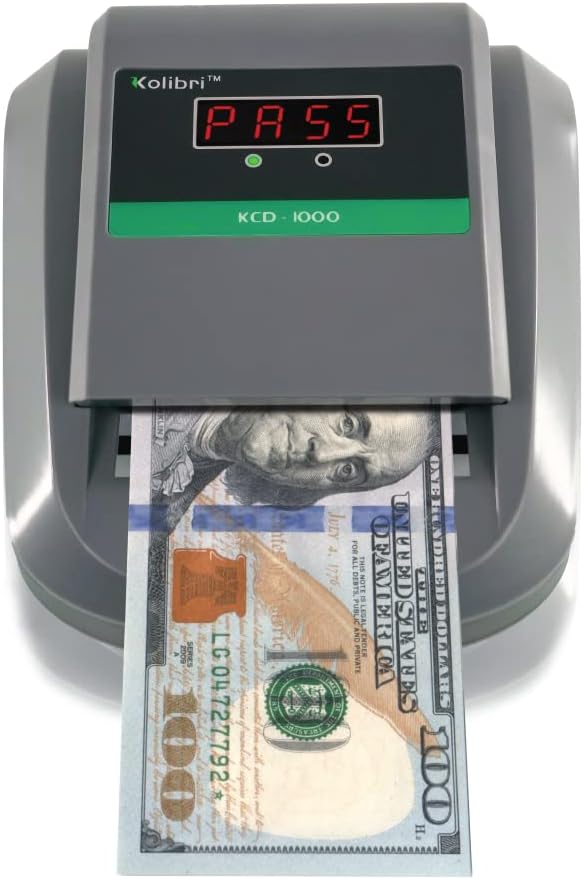 KOLIBRI All-Orientation Portable Counterfeit Bill Detector