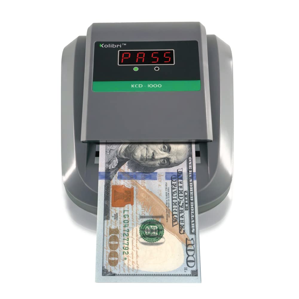 KOLIBRI All-Orientation Portable Counterfeit Bill Detector