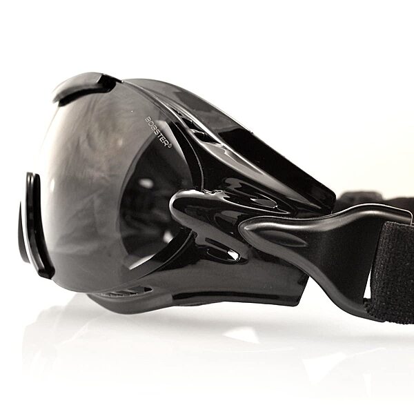 Bobster ® Phoenix, Gloss Black Frame, Smoked, Amber, & Clear Lens