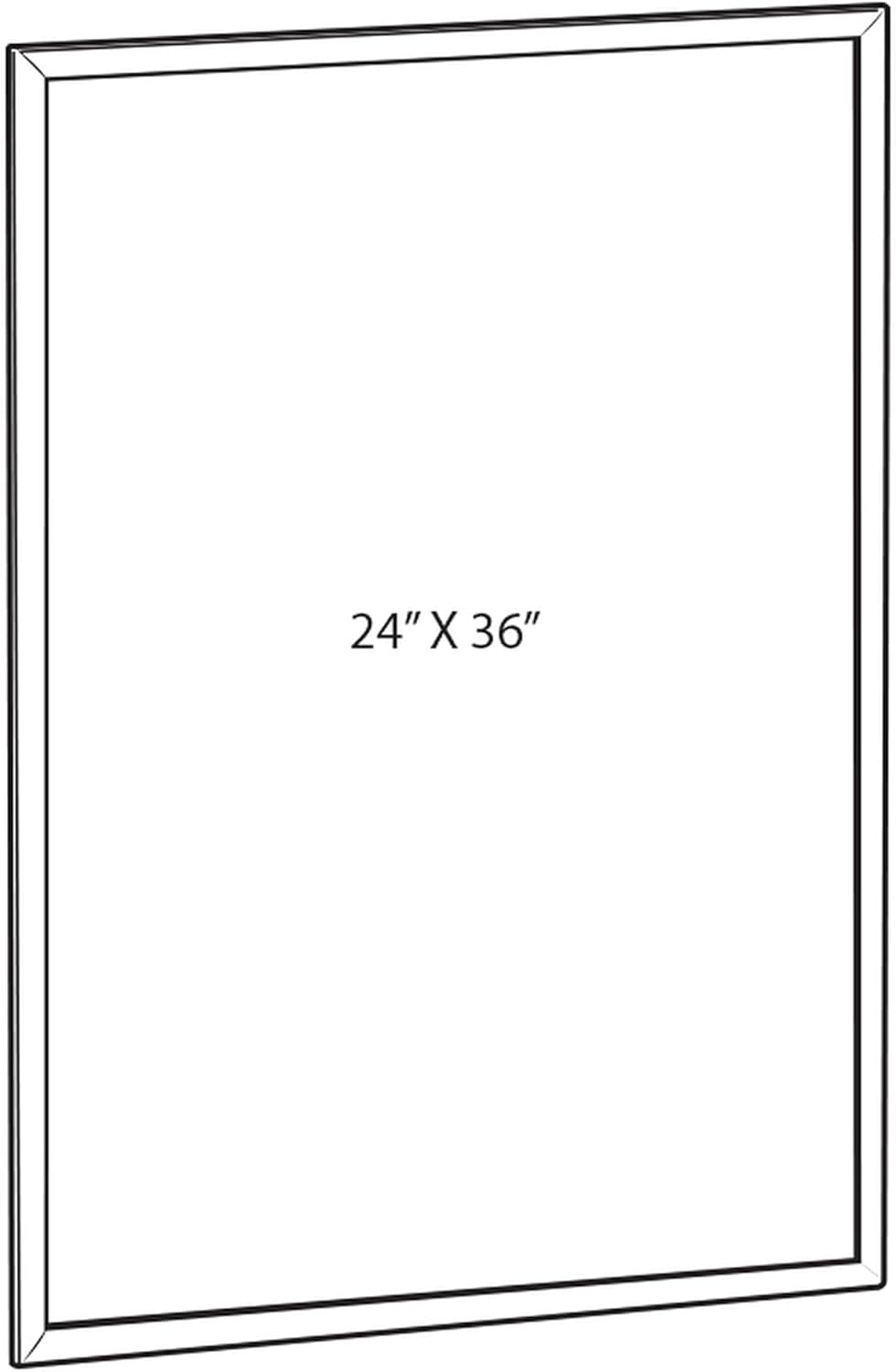 AZAR DISPLAYS Weatherproof Poster Snap Frame - Silver