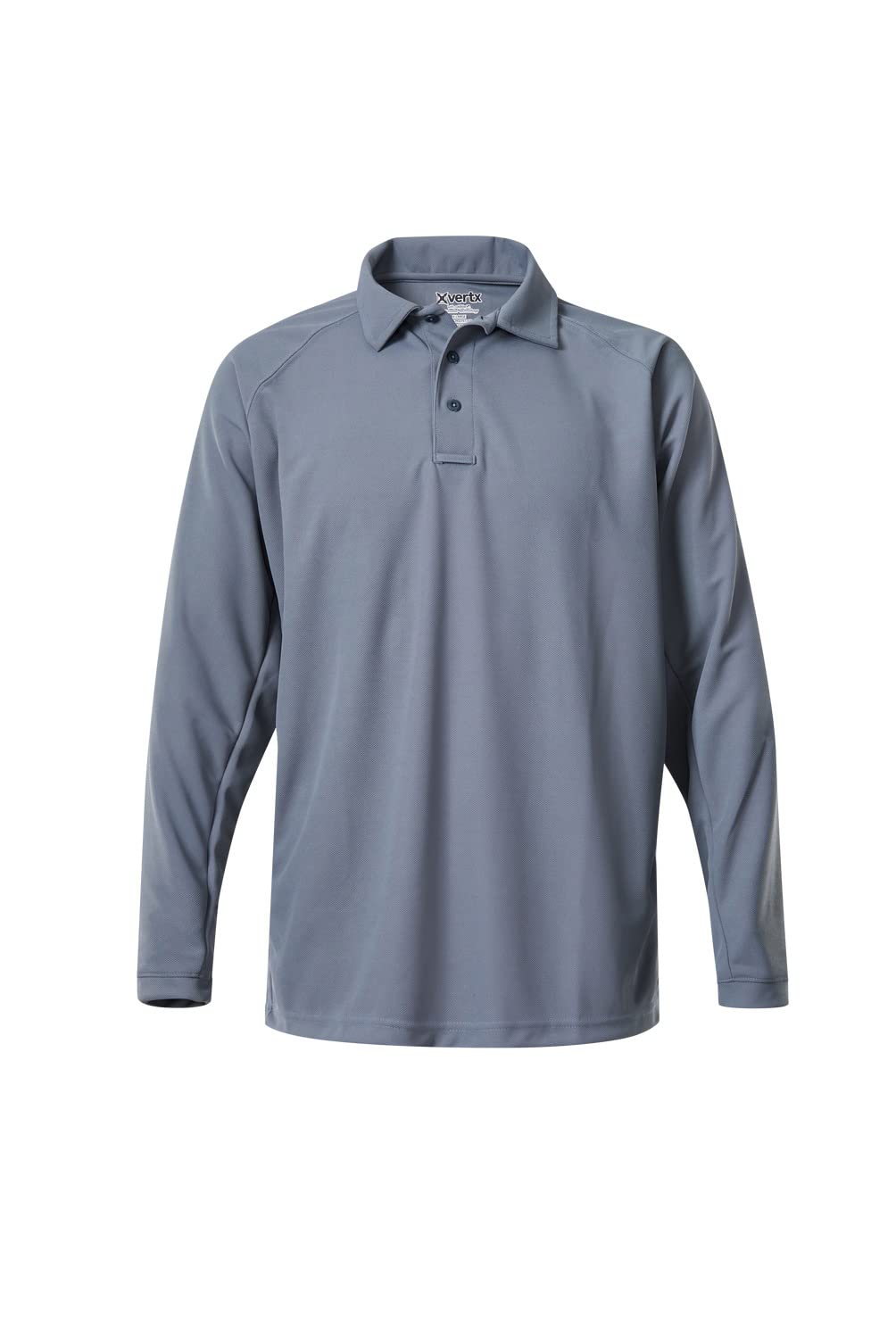 VERTX Mens Coldblack Long-Sleeve Tactical Polo Shirt