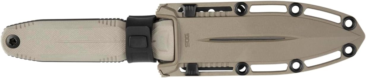 SOG Pentagon FX Professional Hard-Use Full-Sized Fixed Blade Knife