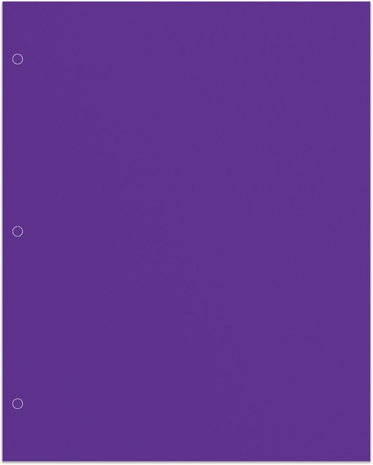 Office Depot® Brand 2-Pocket School-Grade Paper Folder, Letter Size, Purple