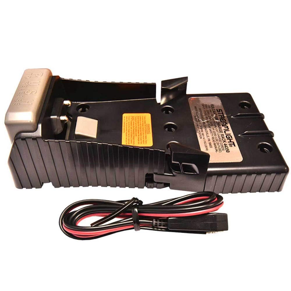 Streamlight 44306 Direct Wire 12V DC Charge Kit (Vulcan 180) Black