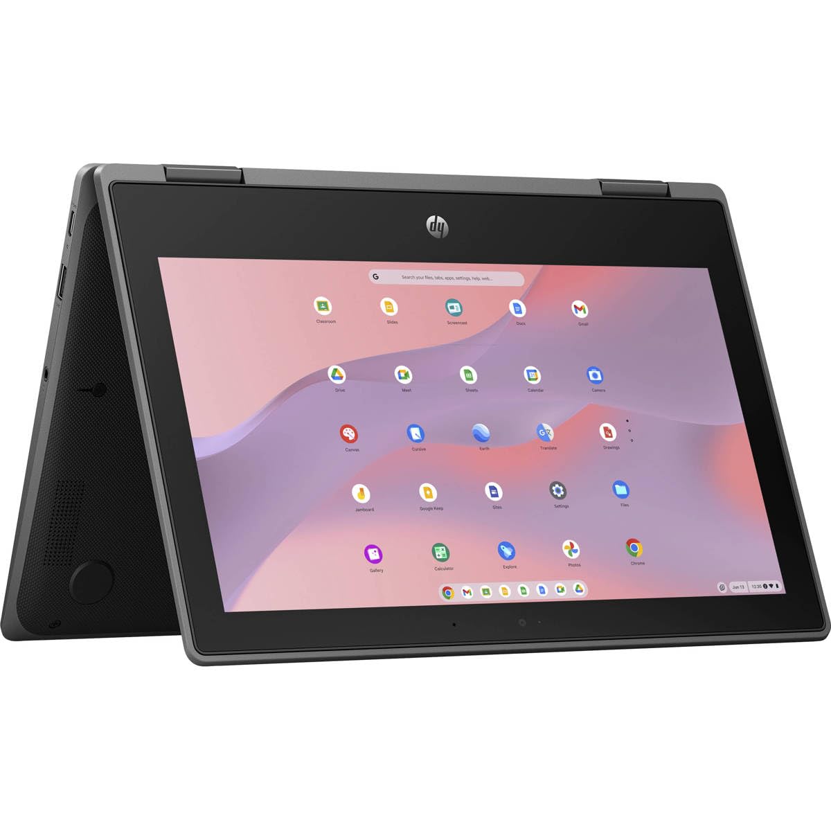 HP Fortis x360 G3 J 11.6" Touchscreen Rugged Convertible 2 in 1 Chromebook - HD - Intel Celeron N5100-8 GB