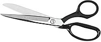Crescent Wiss 8-1/8" Industrial Bent Trimmers - Heavy Duty Scissors Cutting Tool for Sewing Fabric, Carpet, Drapery